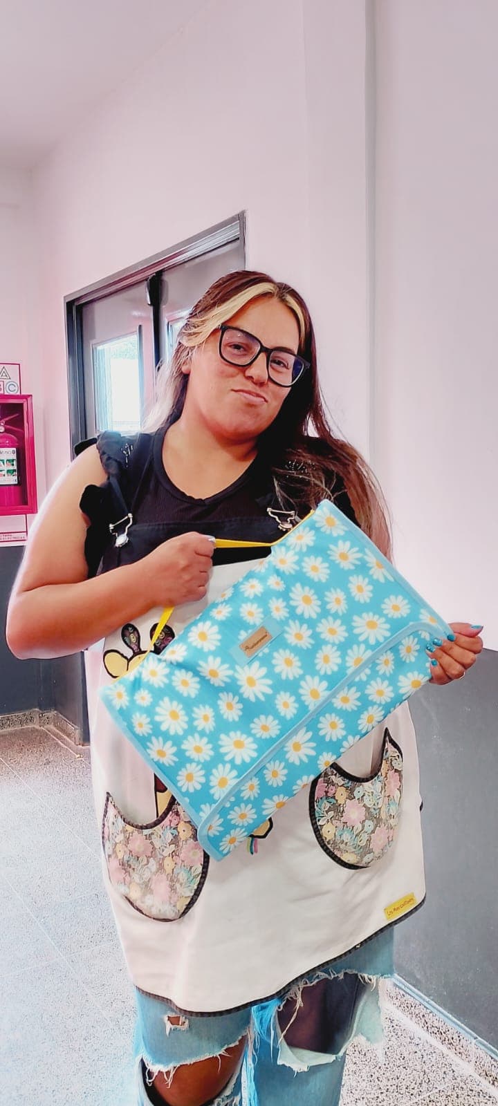 Porta notebook hecho a mano